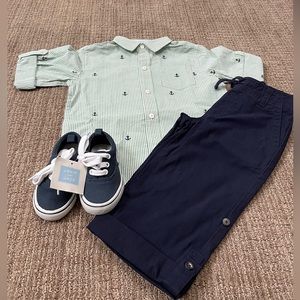 NWT- Janie & Jack Boys Gift Set & Box